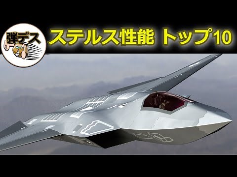 Stealth Performance Ranking: Top 10 Fighter Planes [Slow Commentary] [Slow Commentary]