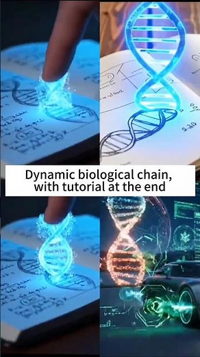 How to Generate a Dynamic DNA Animation with AI (Full Tutorial + Prompt Included)