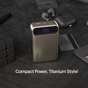 87K views · 363 reactions | ✨ **Power Up in Style!** ✨ Introducing the Click 20,000mAh Magnetic Wireless Powerbank! Effortless charging for your iPhone with 15W fast charging!  Sleek natural titanium finish for that premium look!  Magnetic design for hassle-free use! Stay charged and stylish wherever you go! ⚡️  Grab yours now and never run out of power!  | StuffCool | Facebook
