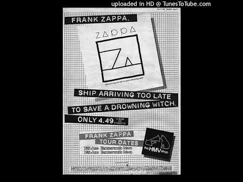 Frank Zappa - Sinister Footwear II, Hammersmith Odeon, London, UK, June 19, 1982 (late show)
