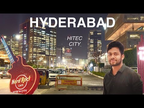 Hitech City best view || IT Hub of India || Cinematic 4K Night View || Hyderabad❤️