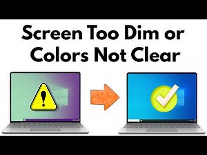 Laptop Screen Too Dim or Colors Not Clear? 6 Fixes for Windows (Hindi)