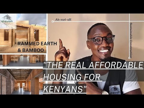 The Real Affordable Housing in Kenya: Unveiling the Power of Rammed Earth and Bamboo Construction!