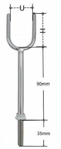 [Hot Item] U Fork Fixture Jig for Wire Harness
