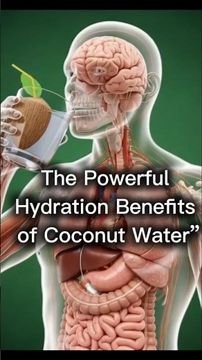 "The Amazing Benefits of Drinking Coconut Water"