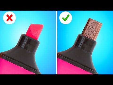 😋👀 Smart Tricks to Bring Makeup & Candy Without Getting Caught | 123 GO!
