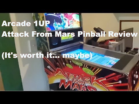 Arcade 1UP Attack From Mars Pinball Australian Review