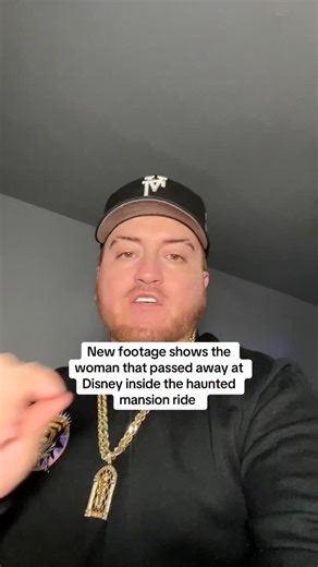 Viral News 🥶 on Instagram: "New footage shows the woman that passed away at Disney inside the haunted mansion ride #disney #hauntedmansion #ride #anaheim"