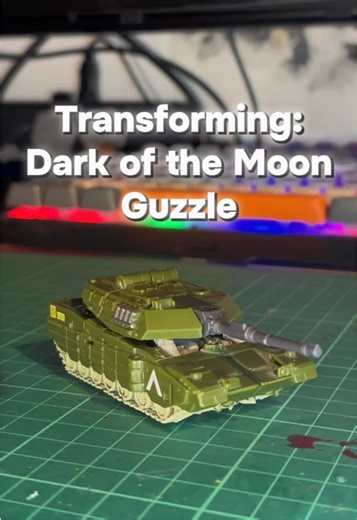 Transforming: Transformers Dark of the Moon Guzzle - A nice and easy transformation for today! I’ve wanted a figure of Guzzle ever since reading Last Stand of the Wreckers- easily one of IDW’s best Transformers comic books. The Dark of the Moon toyline really did have some bangers! - #transformers #bayverse #transformersdarkofthemoon #wreckers #IDW