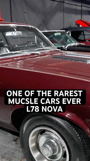 An extremely rare L78 1969 Chevy Nova — factory 375hp 396 V8, 4-speed, bucket seats
