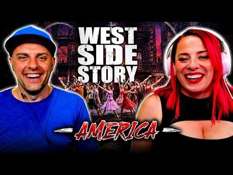 West Side Story - America (4/10) Movie CLIP (1961) THE WOLF HUNTERZ REACTIONS