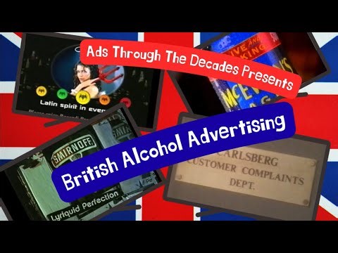 British Alcohol Advertising- 1980s- 2000s