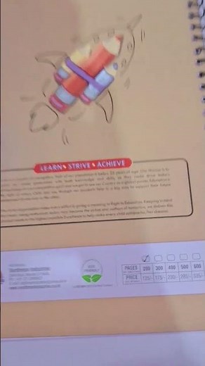 A4 spiral note book #craftyt