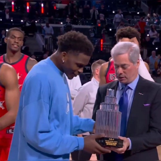 Anthony Edwards is the All-Star Game MVP for the winning Team USA Stars | NBA Updates