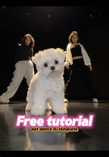 Pet Dance Template TikTok: AI Dancing Dog Tutorial (CapCut)