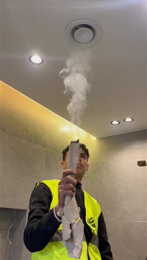 تركيبات التهوية و الشفاط بالحمامات و المطبخ 👏🏻✨#تشطيبات #interiordesign #foryoupage #design #gap_architecture