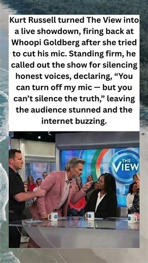 Kurt Russell Clashes with Whoopi Goldberg in Shocking The View Showdown