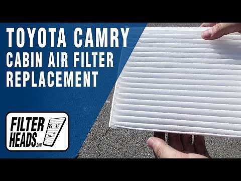 How to Replace Cabin Air Filter 2011 Toyota Camry | AQ1102