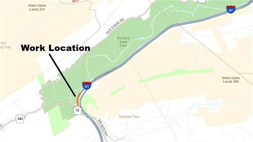 PennDOT announces future road treatment on SB I-81 in Lebanon County