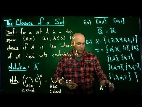 Topology: The Closure of a Set