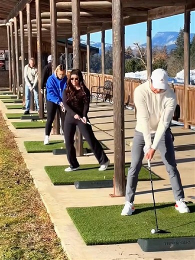 Loud prank golf ball 💥 #golfswing #loudest #golftiktoks #funnyvideos #funnytiltok #reaction #reactionvideo