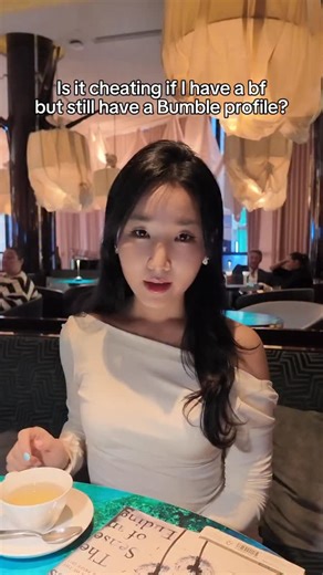 It's not cheating bc.. It's not me!😃 Please report the Bumble profile:) I don’t understand what you gain from stealing my photos. But I wonder.. Would you break up with your partner if you found their profile on a dating app? | Miffycat