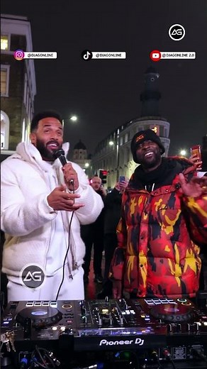 Craig David Performs Fill Me In at Kings Cross, London
