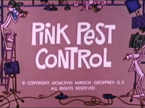 Pink Panther: PINK PEST CONTROL (TV version, laugh track)
