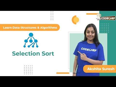 Selection Sort in C | Learn DSA | CodeChef Learn
