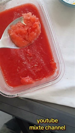 glace fraise ياغورت بالفريز فراولة مع الياغورت