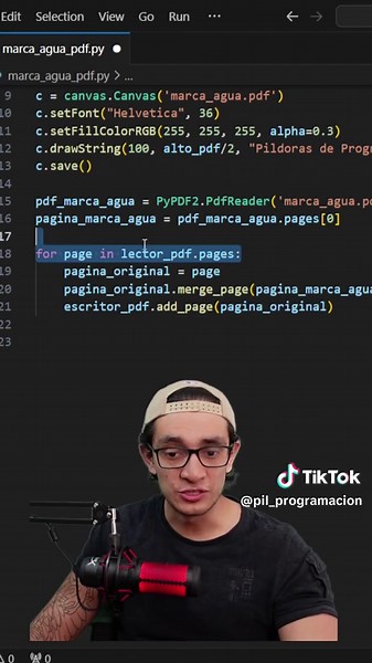 Agrega marca de agua en archivos pdf con Python