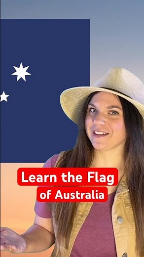 Quickly learn the flag of Australia for kids! 🇦🇺✨ #geographyforkids #flags #australia