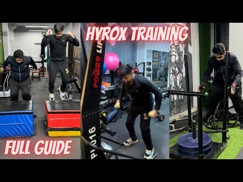 Starting HYROX Training Series | Full HYROX Competition Guide From Zero