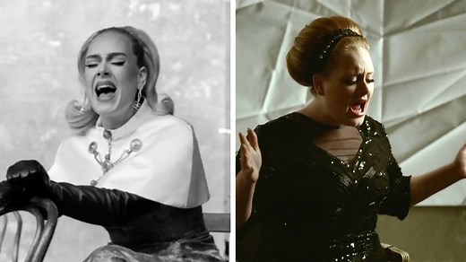 73K views · 4.1K reactions | Some fans think Adele's new music video is a glow-up from one of her earliest hits.  | Entertainment Tonight | Facebook