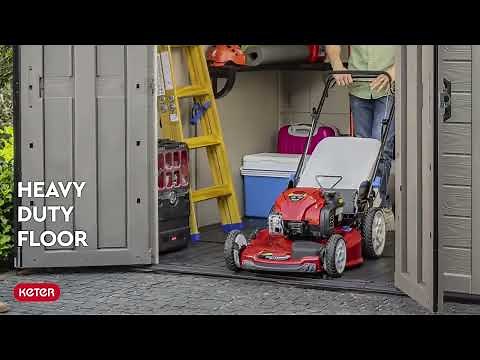 Factor 8x8 Shed by Keter: Durable, Stylish, and Built to Last