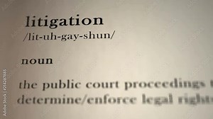 Litigation Definition