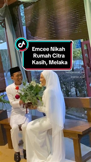 Majlis Nikah Losa & Yap di Melaka | Emcee Ezal