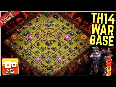 NEW BEST! TOWN HALL 14 WAR BASE With Link 2026! TH14 CWL BASE | TH14 WAR BASE Eps. 1911
