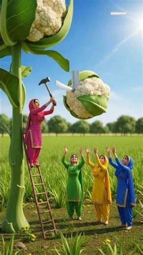 Miniature Village Ladies Funny Ending Scene 😍 | Punjabi Village CGI#shorts #feed publish #100millon