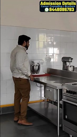 Bakery Kitchen setup Culinary arts course 🔥#culinary #shorts #kitchen #HECollegereviews #viral
