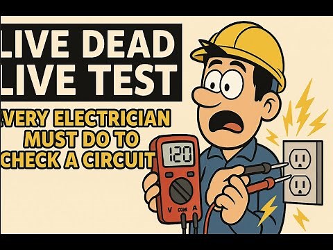 VERIFY Before You Touch | Live Dead Live Test Explained - NFPA 70E Safety Tips