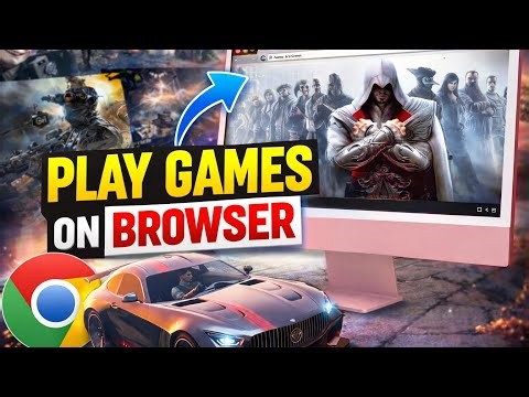 How to Play PC Games on Browser (No Download) | Play High Quality Games Online 🔥