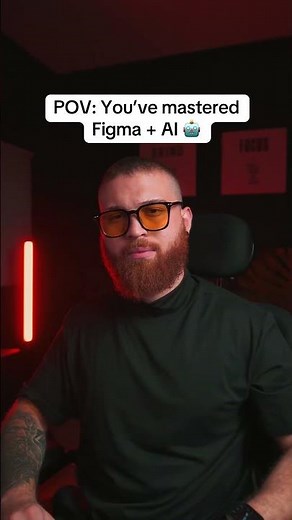 POV: You’ve mastered Figma + AI 🤖 With AI, you can explore ideas insanely fast