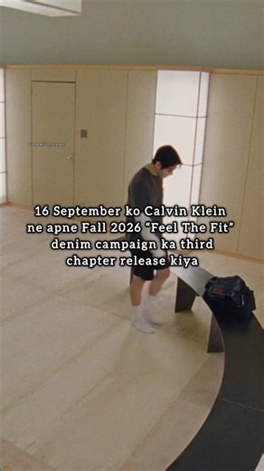BTS Jung Kook Stars in Calvin Klein’s New Fall 2026 Campaign! 💜 #btsshorts