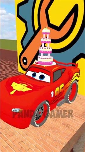 FIX LIGHTNING MCQUEEN CARS BIG MAZE Garry's Mod