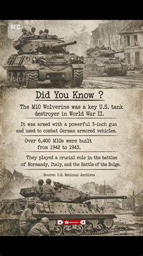 M10 Wolverine | 5 Major U.S. tank destroyers used in World War II | USA Army