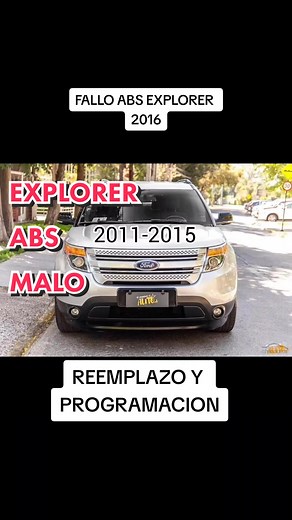 REEMPLAZO DE MODULO ABS EN EXPLORER 2016#Ford #Explorer#ABS#IDS#VCM