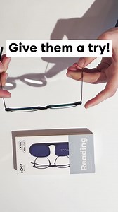 Here are your new reading glasses. A new comfort for your eyes, always at hand. Test your sight 👓 | Nooz optics