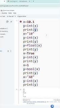Explicit Type Conversion in Python 1