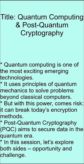 Quantum Computing & Post-Quantum Cryptography Explained | Future of Secure Tech 2025